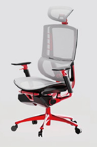 Aluminum Alloy Ergonomic Office Chair With Head Support Adjustable Exceeds